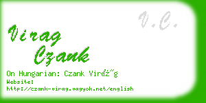 virag czank business card